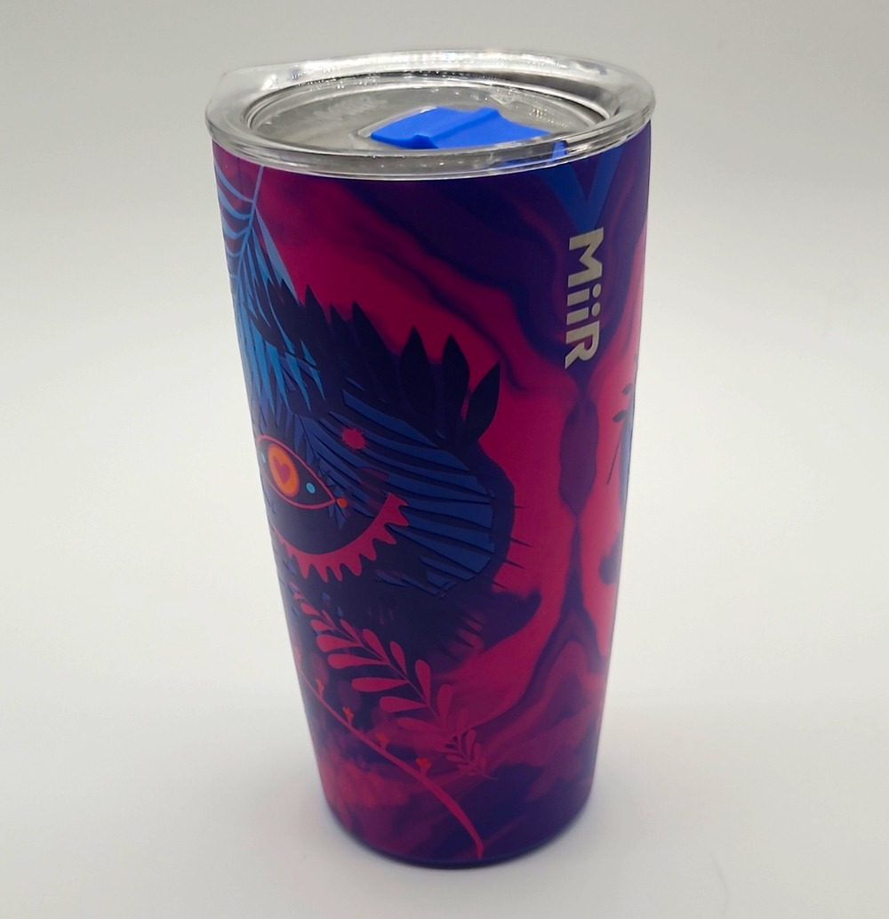 Starbucks x MiiR Tiger Dreams Tumbler 16oz Stainless Steel Mia Underwood Art